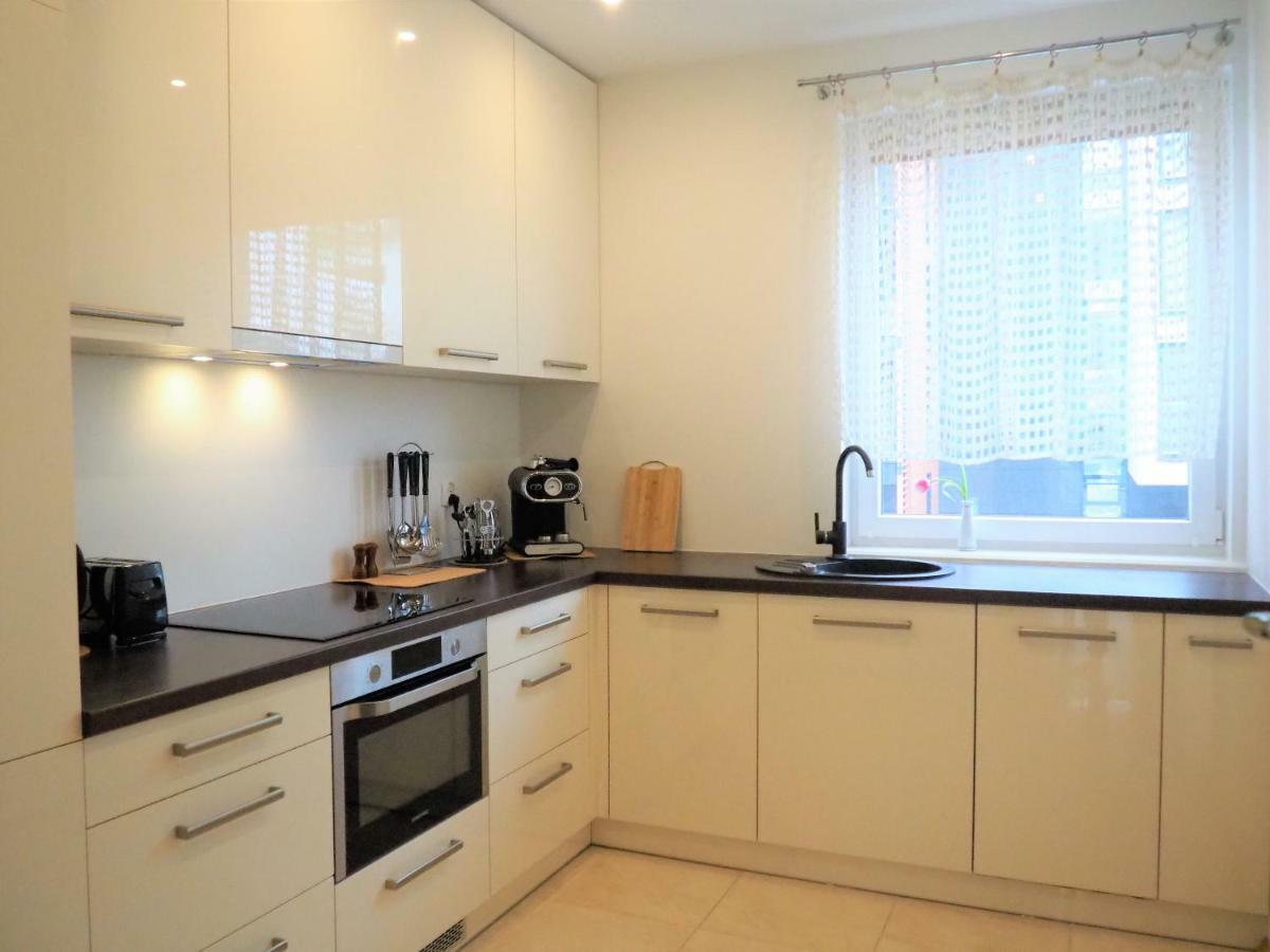 Apartament 3 Pokoje, Parking, Balkon - Gdansk Centrum 外观 照片