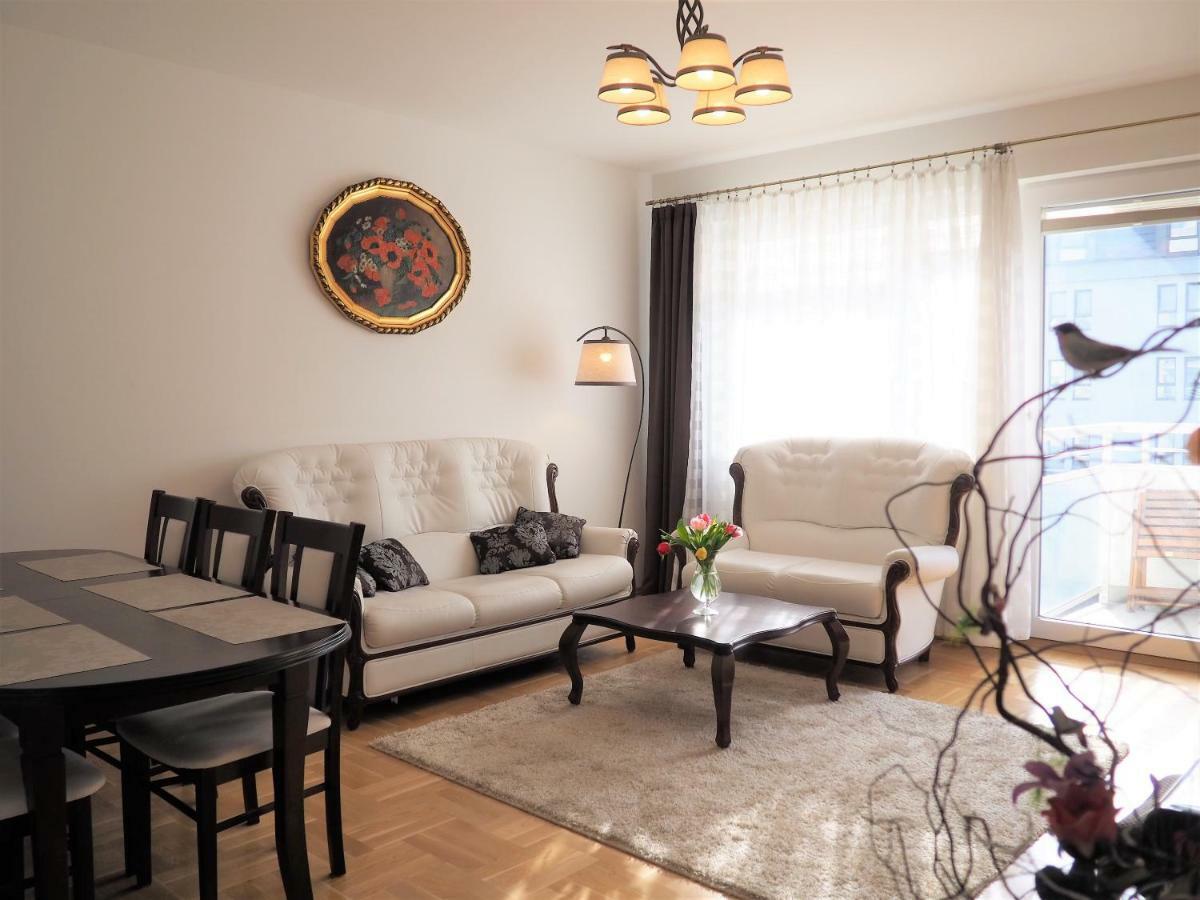 Apartament 3 Pokoje, Parking, Balkon - Gdansk Centrum 外观 照片